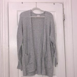 Grey Cardigan -L